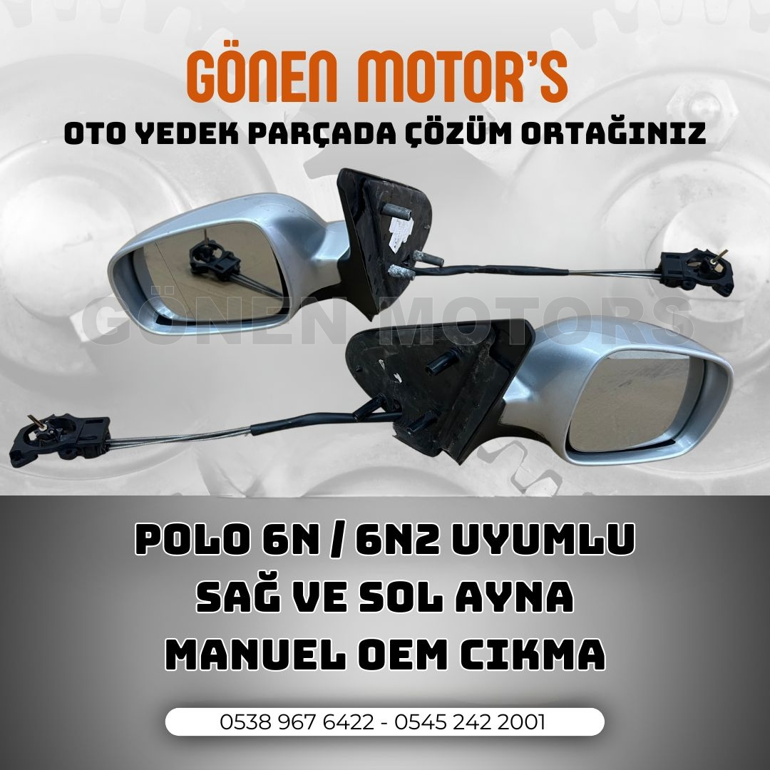 050 - VOLSKWAGEN POLO 6N-6N2 MANUEL AYNA ORJİNAL ÇIKMA